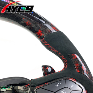 Volante Deportivo Personalizado de Fibra de Carbono Forjado con LED RPM Rojo para <span class=keywords><strong>Jeep</strong></span> <span class=keywords><strong>Grand</strong></span> <span class=keywords><strong>Cherokee</strong></span> <span class=keywords><strong>SRT</strong></span> 2012 2013 2014 2015 2016 - Product Image 4