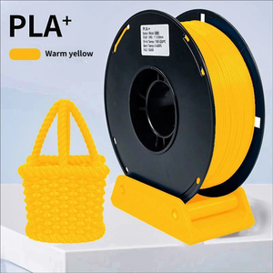 Filament d'imprimante 3D PLA Plus rouge 1,75 mm, bobines pour Bambu Lab Creality, écologique, durable, résistant aux chocs, sans obstruction - Product Image 5
