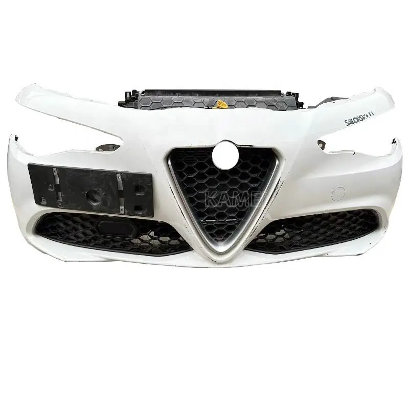 The original front face of the car is equipped with a radiator fan bracket. For Alfa Romeo Giulia bumper