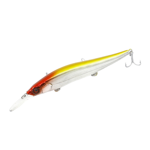 Lápiz sumergido de ojo de pez de cristal estéreo ABS Minnow señuelo Artificial suave Spinner cebo impreso condición para pesca en Arroyo - Product Image 2
