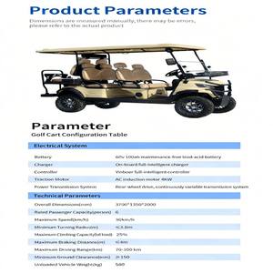 Carritos <span class=keywords><strong>de</strong></span> <span class=keywords><strong>Golf</strong></span> Eléctricos en Oferta, <span class=keywords><strong>de</strong></span> 4 a 6 Plazas, Económicos para Clubes <span class=keywords><strong>de</strong></span> <span class=keywords><strong>Golf</strong></span>, Compras al por Mayor y Uso Diario en Resorts Comerciales - Product Image 4