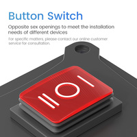 Boîtier de jonction extérieur en ABS ignifuge 70*40*40mm, étanche IP54, personnalisé pour éclairage LED