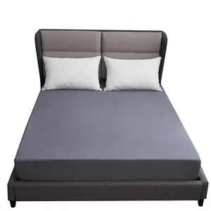 Otel yatak çarşafları ile elastik kemerler su geçirmez çarşaf masaj yatağı kapak özelleştirilebilir