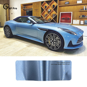 Película de Cambio de Color para Automóviles GAPPRO Frosty Metallic Blue, Serie Pearl, Resistente a la Intemperie, de TPU, para Climas Cálidos - Product Image 1