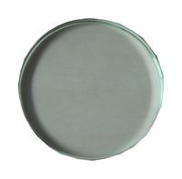 Verre trempé rond transparent ultra clair de haute qualité