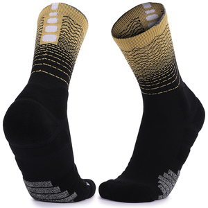 Calzini da basket <span class=keywords><strong>Spalding</strong></span> con elastico alla caviglia e protezione del piede per squadra Sport supporto Logo modello di basket calzini - Product Image 2