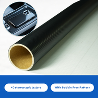 Película que cambia de Color para coche con textura de fibra de carbono 4D sin burbujas de aire, envoltura de vinilo, envoltura antiarañazos para hoja de rollo de coche