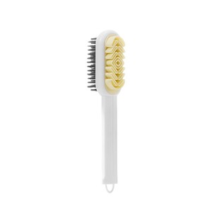 Double Sided <b>Soft</b> Rubber <b>Shoe</b> Brush With Hook Design For Suede Cleaning And Water Drainage - Product Image 4