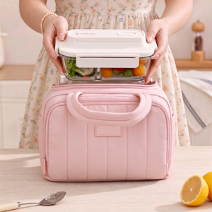 2025 New Fashion Design Brand Waterproof Nylon 4-Person Travel Lunch <b>Bag</b> Custom Portable Large Capacity Zipper Outdoor <b>Bag</b> - Product Image 5