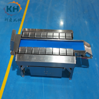 Peseuse combinée semi-automatique électrique à bande transporteuse pour l'emballage alimentaire et de la viande, machine de pesage pour cartons en plastique