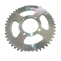 Kit de pignons de chaîne de moto en acier TL17 en gros, couvre-chaîne de moto pour Yamaha JYM150
