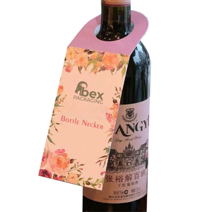 Cá Nhân Biểu Tượng Tùy Chỉnh Thân Thiện Với Môi Sang Trọng Uống Móc Áo Thẻ In Giấy Chai Rượu Vang Cổ Treo <span class=keywords><strong>Tag</strong></span> Cho Rượu Đồ Uống - Product Image 2