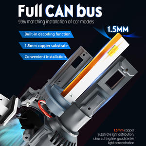 Xenplus Super brillante 12V 24V alta potencia 90W 25000LM LED faro 9005 9012 H1 H4 H11 H7 bombilla de ajuste directo para coche <span class=keywords><strong>Moto</strong></span> luces LED - Product Image 4