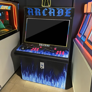 Máquina de Juegos Arcade Retro de 32 Pulgadas, Operada con Monedas, con Construcción Metálica, Ranura para Tarjeta SD, Enchufe Universal - Product Image 4