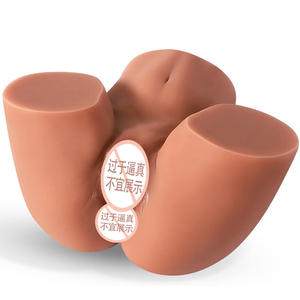 Masturbador Masculino Vibrador de Comercio Exterior, Copa de Avión, con Simulación Realista de Músculos de Glúteos y Piel, Molde Genital de Glúteos, Famoso Producto Sexual para Adultos - Product Image 4