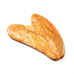 Outil de massage gua sha en forme de cœur, 1 pièce, accessoire de santé pour le racage, <span class=keywords><strong>pierre</strong></span> massante, jaspe guasha - Product Image 2