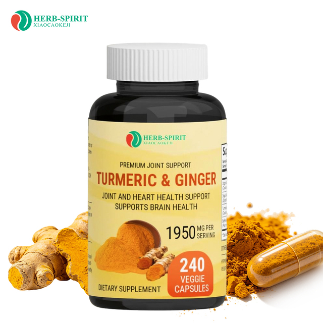 Turmeric Curcumin Supplement 95% Curcuminoids with Organic Turmeric & Ginger Black Pepper Extract for Best Absorption