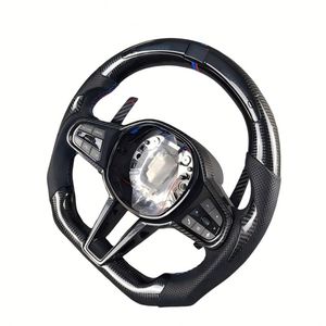 Volante Calefactable de Fibra de Carbono para <span class=keywords><strong>BMW</strong></span> con Palancas de Cambio Magnéticas 330i G20 M340i 330e Pre Lci 370mm Serie 3 <span class=keywords><strong>320d</strong></span> F30 540i G20 - Product Image 3