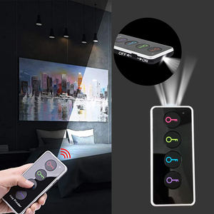 무선 키 찾기 장치 하나로 네 개 찾기 가정용 분실 방지 장치 휴대용 ABS 모바일 폰 검색 도구 - Product Image 6