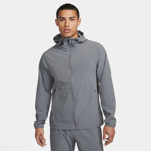 Men's Hooded Solid Windproof Polyester/Nylon Windbreaker Jacket Autumn Outdoor Zipper Closure Regular Fit High Street - Product Image 1