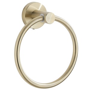 Anneau porte-serviettes rond standard en acier inoxydable 304 rotatif pour salle de bain et toilettes - Product Image 5
