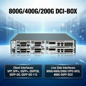 Muxponder 10G de Cualquier Velocidad, Tarjeta de Servicio de 8 Puertos, Línea DWDM 2x10G, M8X2, Solución DWDM Rentable - Product Image 3