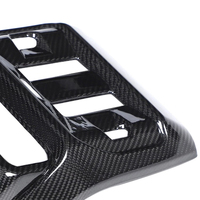 Convient pour BMW X3 2025 2026, panneau de ventilation en fibre de carbone, garniture décorative pour siège arrière, garnitures de revêtement intérieur de voiture en carbone