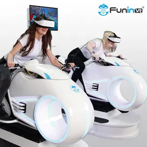 Funinvr аркадные гонки 9D имитация виртуальной реальности езда 9D VR симулятор вождения автомобиля игровой автомат