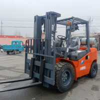 Chariot élévateur à essence durable 2T-8T avec déplaceur latéral pour conteneurs, portée 3-7m, pour entrepôts et construction