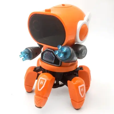 Gran oferta Global Funhood ZR142 Robot inteligente con movimientos de baile RC Robot juguetes para niños regalo para niños con Cable de carga USB