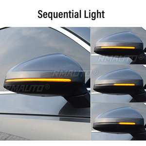 2 Piezas de Luces LED Dinámicas para Espejos Laterales de Coche, Intermitentes LED para Audi A4 A5 B8.5 RS5 RS3 A3 8P B8 Q3 S4 A4L S5 S6 A6L - Product Image 3