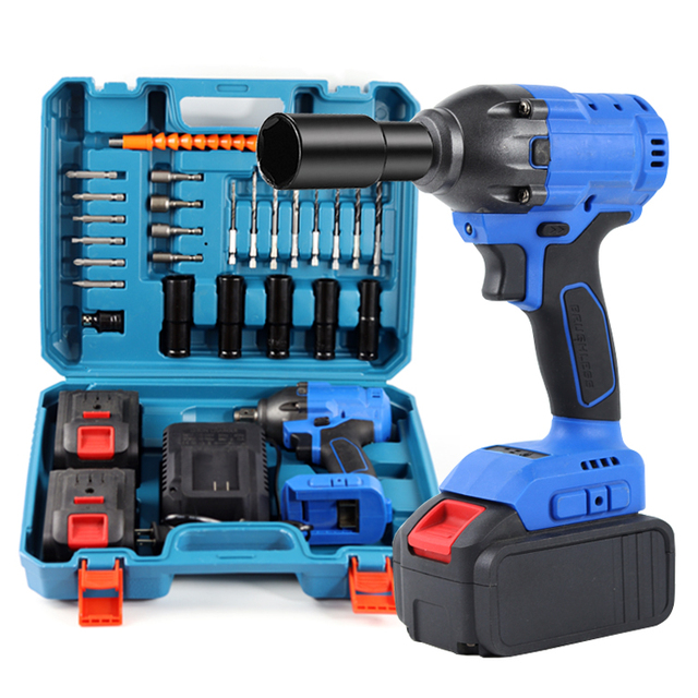 Max Power 400nm 5 Torque Model Li-ion Battery Power Tool Wrenches 20v 1/2 Inch Head Impact Wrench Cordless