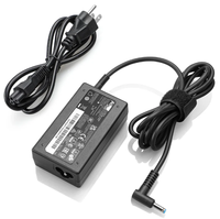 Chargeur d'ordinateur portable OEM d'origine 65W à embout bleu 4,5 mm*3,0 mm, adaptateur secteur CA 19,5 V 3,33 A, prise EU UK US