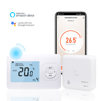 Termostato de calefacción inalámbrico Smart Life, para caldera de gas o control de bomba de calor