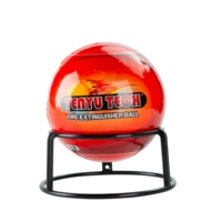 Dispositif d'extinction d'incendie sphérique 6kg Agent de mousse d'extincteur à poudre sèche pour la lutte contre l'incendie