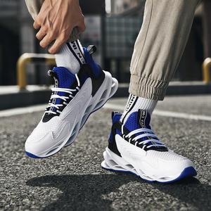 รองเท้าวิ่งเทรนด์ลำลองสำหรับผู้ชาย รุ่นสปริง/ซัมเมอร์ 2026 ผ้าถักแบบ Fly-Weave ระบายอากาศได้ดี ไซส์ใหญ่ - Product Image 5