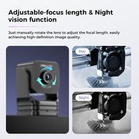 Caméra Creality Nebula NC01 1080p WiFi pour surveillance d'imprimante 3D en temps réel, détection de spaghetti, exposition manuelle