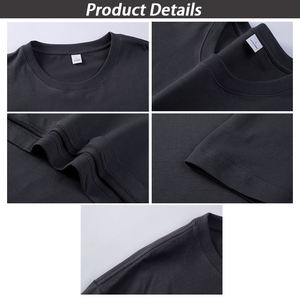 Camisetas Personalizadas de 220G, Tallas Grandes, al por Mayor, Lisas, 100% Algodón, Unisex, para Impresión Serigráfica, Camisetas Lisas para Hombre - Product Image 2