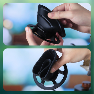 Filtre à café pliable en silicone pour camping en plein air, portable, pour café filtre - Product Image 5