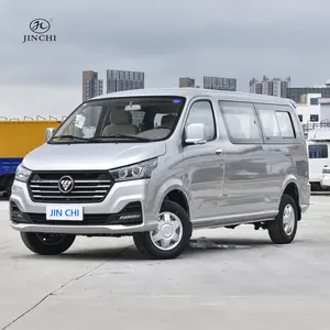 FOTON mesin bensin mini van China, mobil bekas truk bus mikro 7/8/9 penumpang 4*2