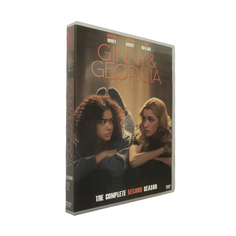Ginny & Georgia Staffel 2 Neueste DVD-Filme 3 Discs Factory Großhandel DVD-Filme TV-Serie Cartoon CD Blue Ray Kostenloser Versand