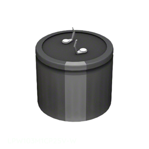 Condensador de Aluminio de Canal de Fabricante con Orificio Pasante 10000 uF LPW103M1CP25V-W 10000UF 20% 16V SNAP TH - Product Image 1
