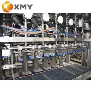 Machine automatique à commande PLC 100-2400 bph pour boissons, lait et jus, 5 gallons, en plastique/verre/fût/bouteilles, qualité alimentaire SUS304, engrenage - Product Image 4