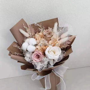 Customized Dried Preserved Rose <strong>Bouquet</strong> of Flowers - Product Image 5