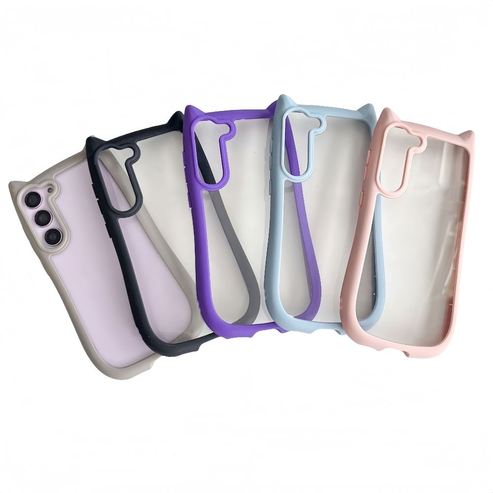 Cute Case for Samsung Galaxy J1 Luxury Fur Ball Cover