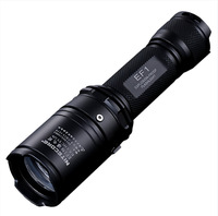 Lampe torche industrielle anti-explosion rechargeable EF1, corps en alliage d'aluminium, 830 lumens, LED multifonctionnelle, indice de protection IP20, rechargeable
