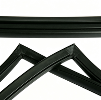Burlete de Goma EPDM CR Moldeado en Ángulo para Ventanas de Automóviles, Sellado Completo para Puertas, Impermeable y a Prueba de Polvo