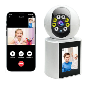 Nhà không dây thông minh <span class=keywords><strong>mini</strong></span> wifi máy ảnh <span class=keywords><strong>video</strong></span> gọi điện thoại 2 cách âm thanh 1080P HD an ninh 4G Máy ảnh bé màn hình cho bé trong nhà máy ảnh - Product Image 1