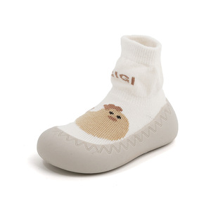 ถุงเท้าเด็ก1-3ปีพื้นนุ่มกันลื่นในร่มพื้นรองเท้าเด็กวัยหัดเดินรองเท้าพื้นนุ่มสำหรับฤดูใบไม้ร่วงฤดูหนาว - Product Image 3