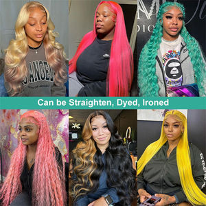 Échantillon gratuit 613 perruques en cheveux vierges blonds, perruque en dentelle complète 613 cheveux humains, perruques en cheveux indiens lisses blonds avec cheveux de bébé - Product Image 6